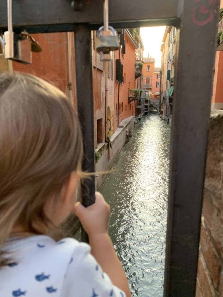Hidden canals. Bologna