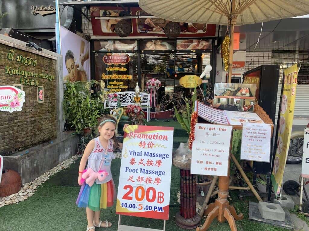 Thailand cheap massages