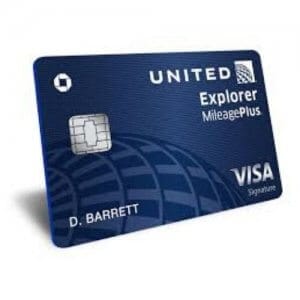 United Explorer MileagePlus - Travel Reward Card