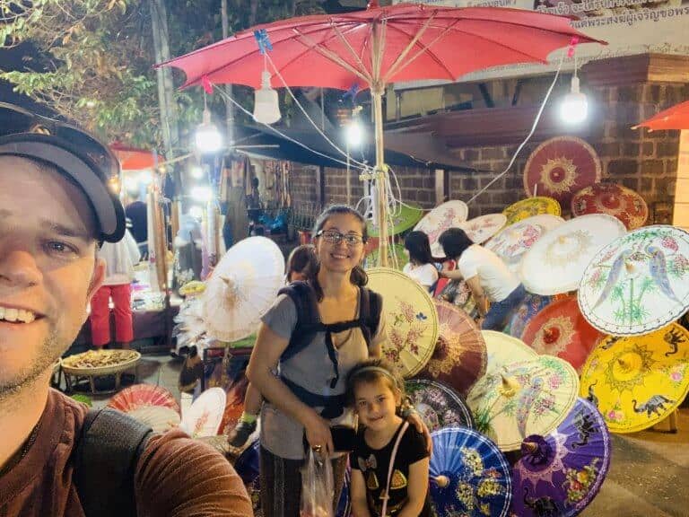 Sunday night market, Chiang Mai